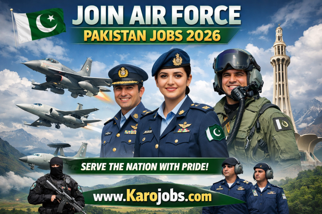 Join Air Force Pakistan Jobs 2026 – Apply Online | Latest Advertisement & Vacancies