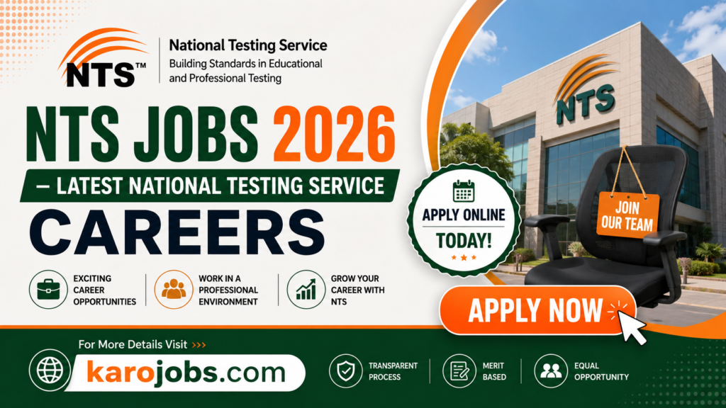 NTS Jobs 2026 – Latest National Testing Service Careers Apply Online