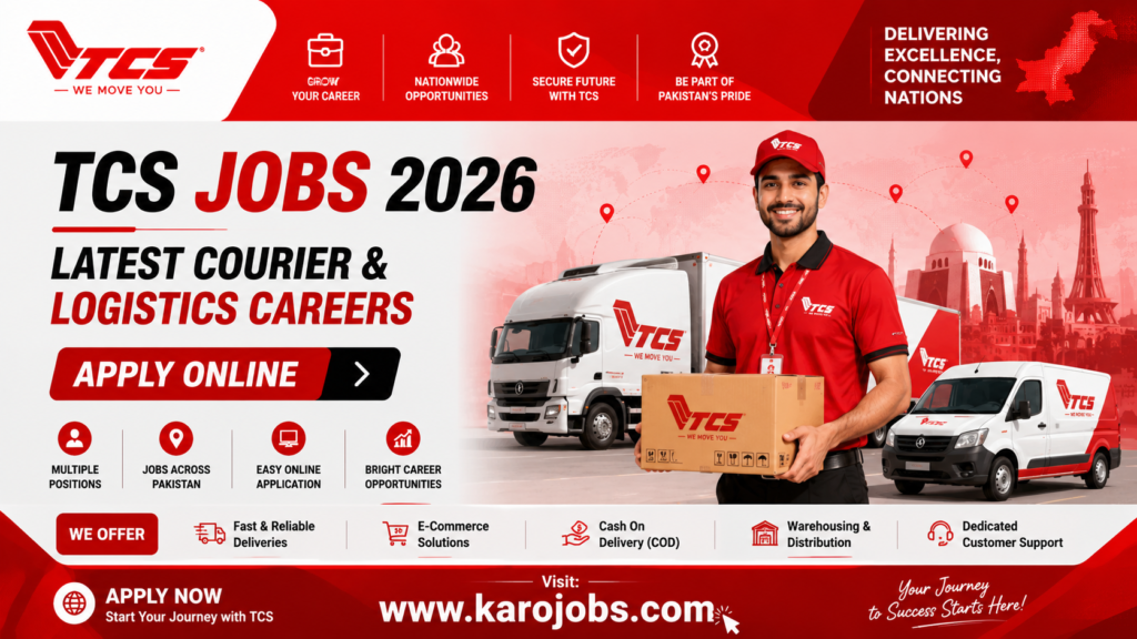 TCS Jobs 2026 – Latest Courier & Logistics Careers Apply Online