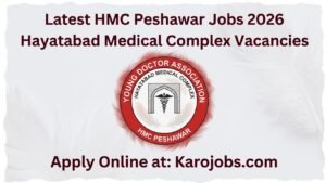 Latest HMC Peshawar Jobs 2026 – Hayatabad Medical Complex Vacancies Apply Online Latest HMC Peshawar Jobs 2026 – Hayatabad Medical Complex Vacancies Apply Online