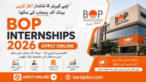 Latest Bank of Punjab BOP Jobs 2026 Apply Online 